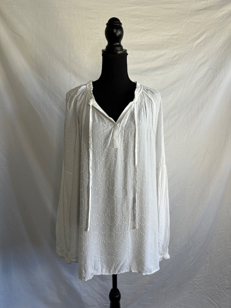 WHITE LOFT Women's Tops, XL