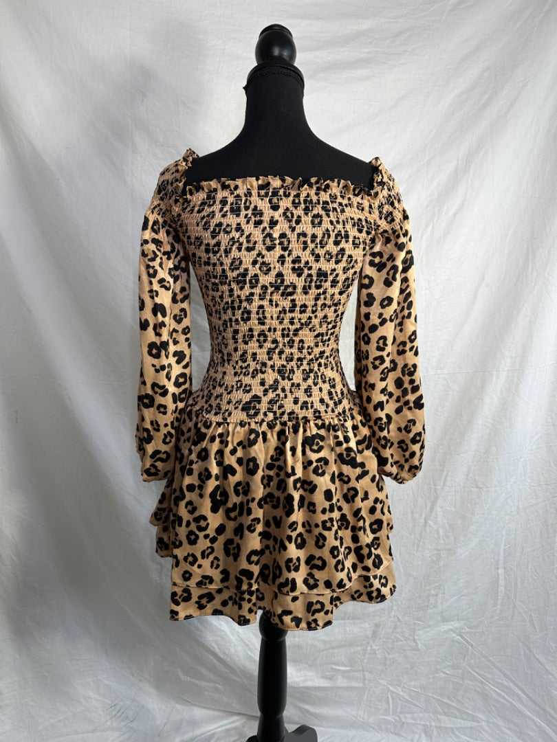 LEOPARD OLIVIACEOUS Women's Dresses, S