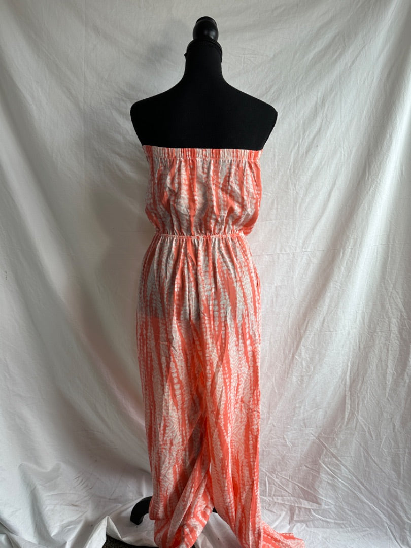 CORAL PINK LILLY JUMPSUITS, SMALL