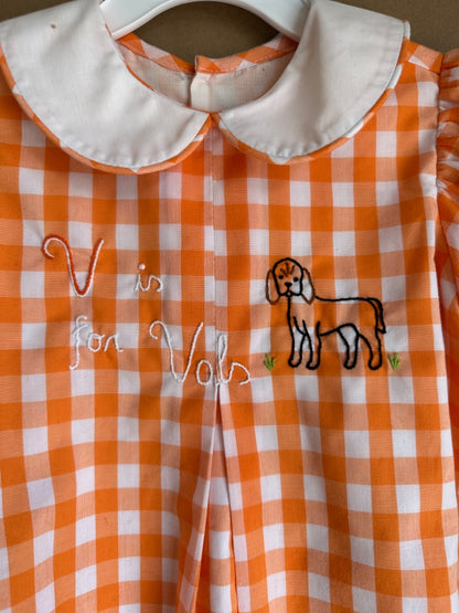 V IS FOR VOLS DRESS SOUTHERN SATURDAY Children's, 3T