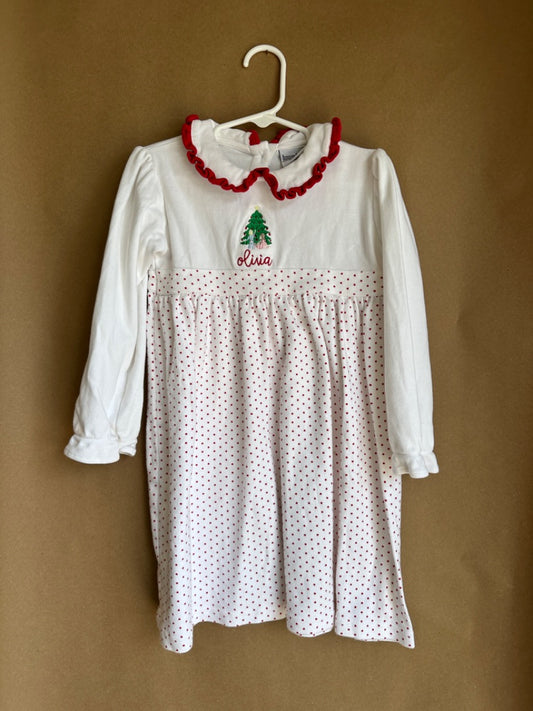 "OLIVIA" CHRISTMAS DRESS BAYOU BLANKS Children's, 5