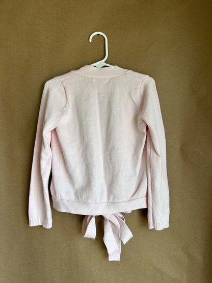 PINK WRAP SWEATER CAPEZIO Children's, SMALL