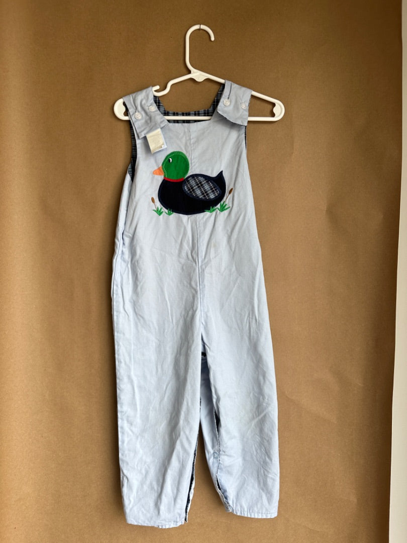 BLUE LAB/DUCK REVERSIBLE JOHN JOHN LONGALL BAILEY BOYS Children's, 2T