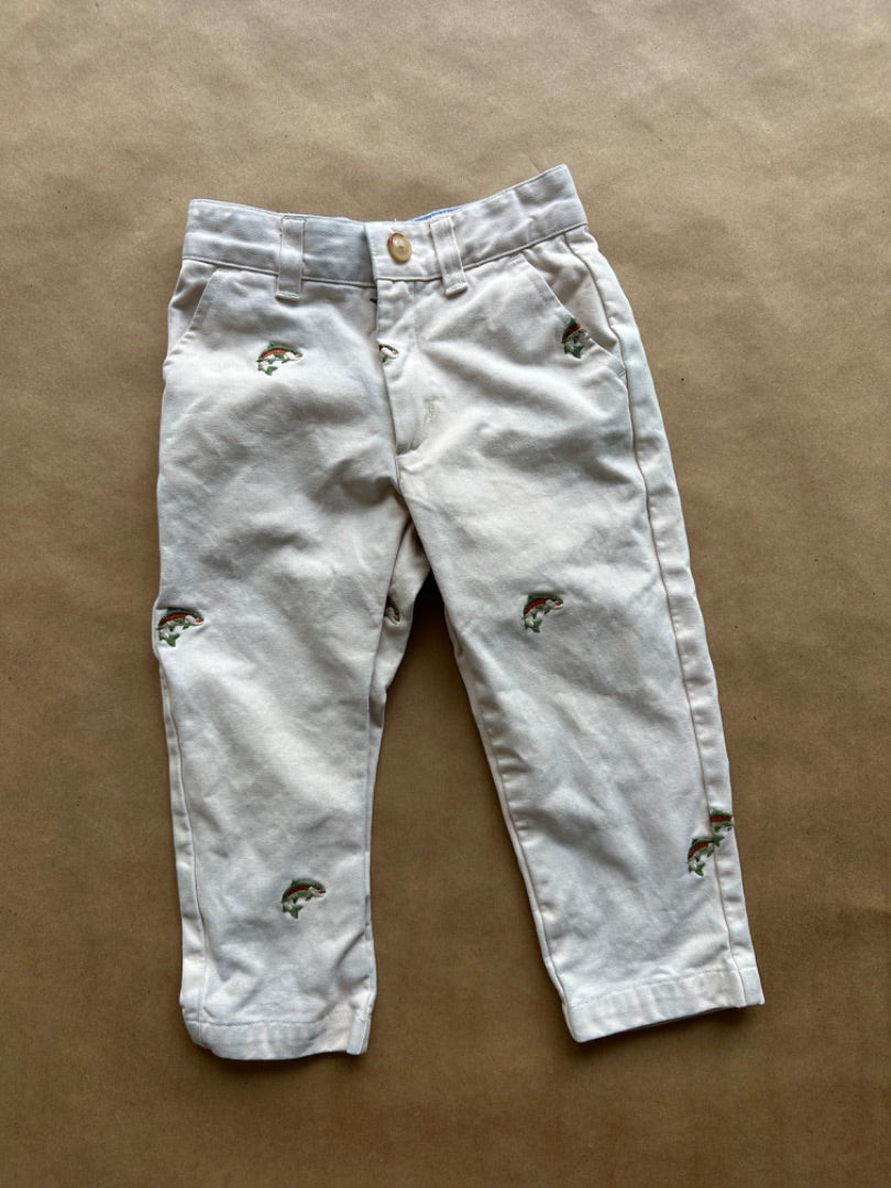 TROUT KHAKI PANTS LITTLE ENGLISH Children's, 2T