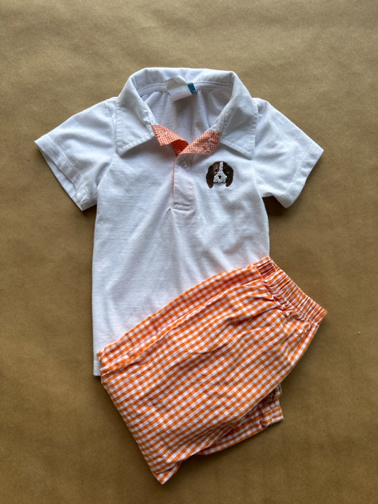 SMOKEY POLO/PANT SET KREWE Children's, 2T