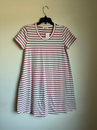 RED AND WHITE STRIPED Madewell Women's Dresses, S